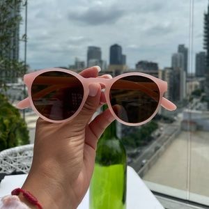 Pink hue glasses perfect for summer